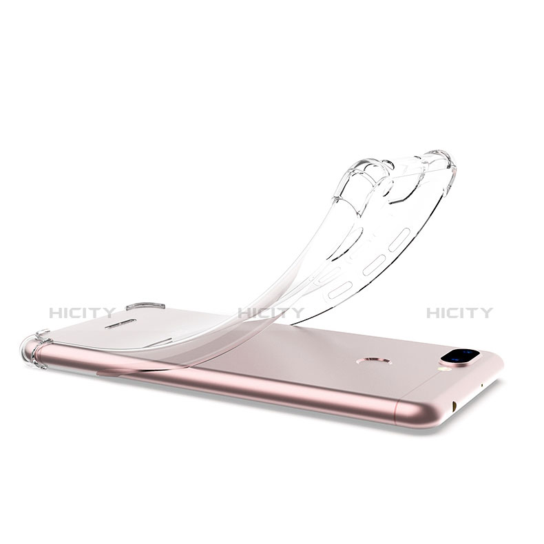 Custodia Silicone Trasparente Ultra Sottile Morbida T04 per Xiaomi Redmi 6 Chiaro