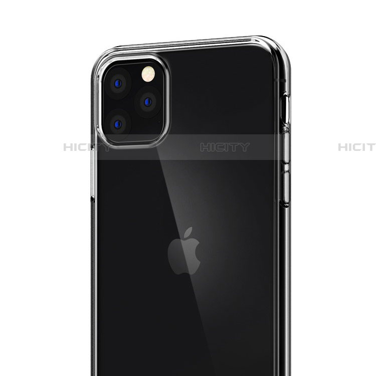 Custodia Silicone Trasparente Ultra Sottile Morbida T06 per Apple iPhone 11 Pro Chiaro