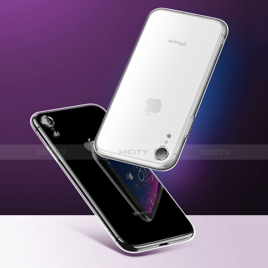 Custodia Silicone Trasparente Ultra Sottile Morbida T06 per Apple iPhone XR Chiaro