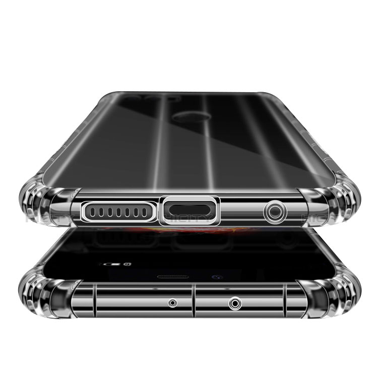 Custodia Silicone Trasparente Ultra Sottile Morbida T06 per Huawei Honor 8 Chiaro