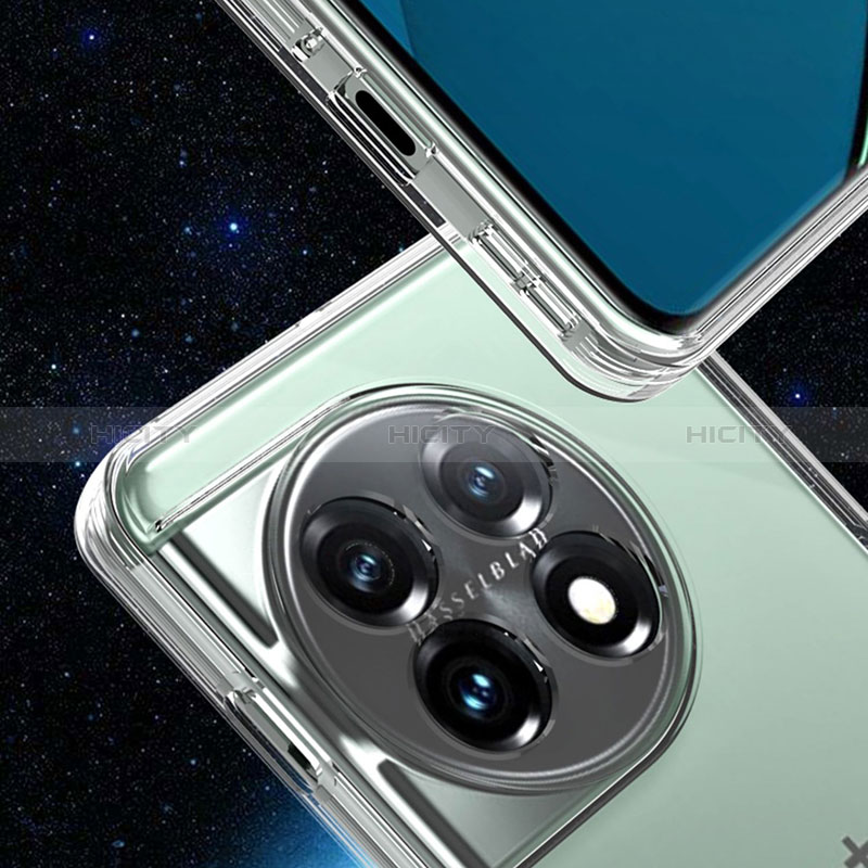 Custodia Silicone Trasparente Ultra Sottile Morbida T06 per OnePlus 11 5G Chiaro