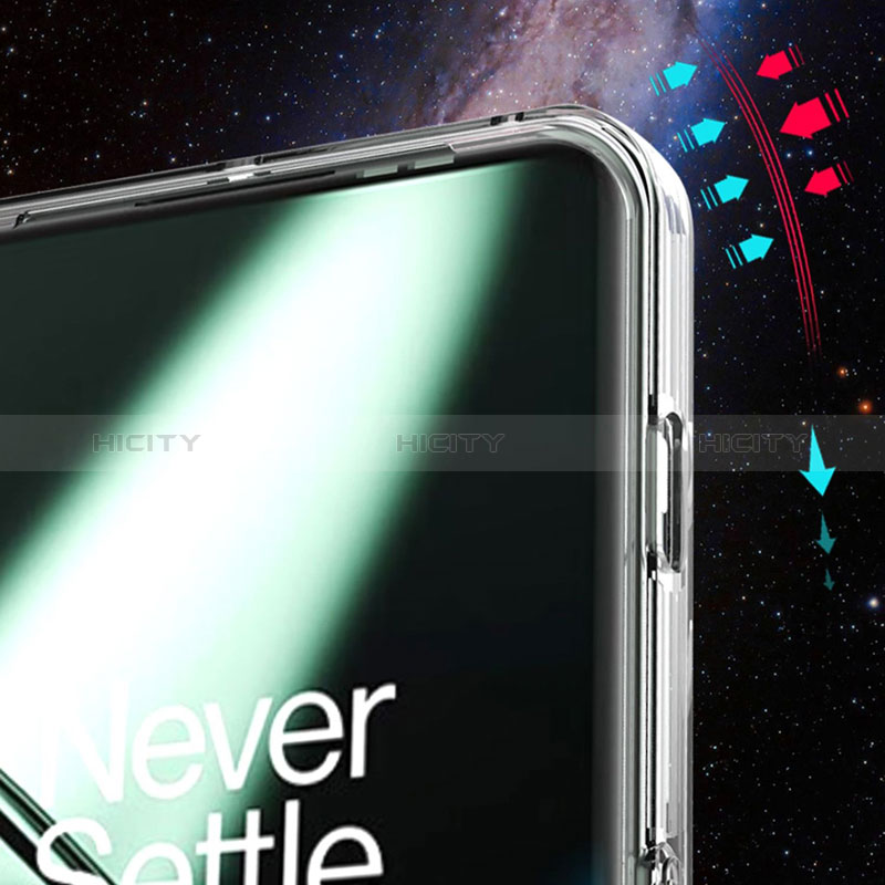 Custodia Silicone Trasparente Ultra Sottile Morbida T06 per OnePlus 11 5G Chiaro