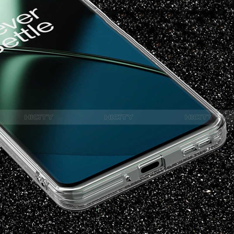 Custodia Silicone Trasparente Ultra Sottile Morbida T06 per OnePlus Ace 2 Pro 5G Chiaro