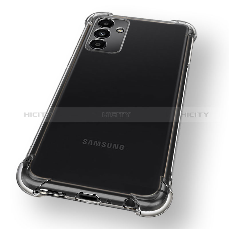 Custodia Silicone Trasparente Ultra Sottile Morbida T06 per Samsung Galaxy A04s Chiaro