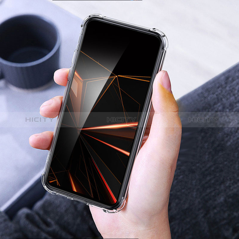 Custodia Silicone Trasparente Ultra Sottile Morbida T06 per Samsung Galaxy A15 LTE Chiaro
