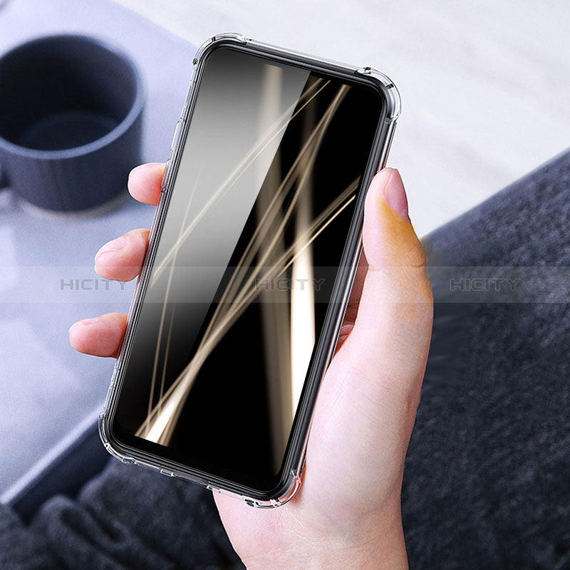Custodia Silicone Trasparente Ultra Sottile Morbida T06 per Samsung Galaxy A51 4G Chiaro