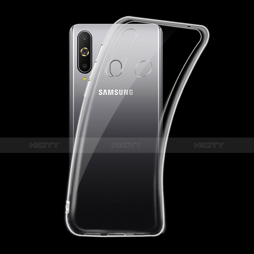 Custodia Silicone Trasparente Ultra Sottile Morbida T06 per Samsung Galaxy A8s SM-G8870 Chiaro
