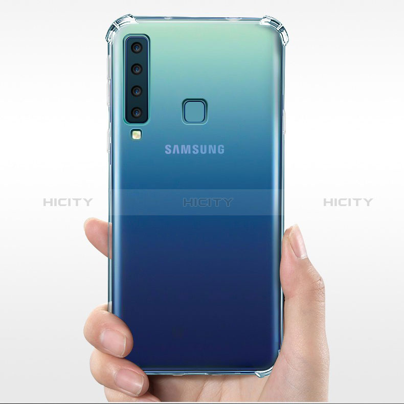 Custodia Silicone Trasparente Ultra Sottile Morbida T06 per Samsung Galaxy A9 (2018) A920 Chiaro