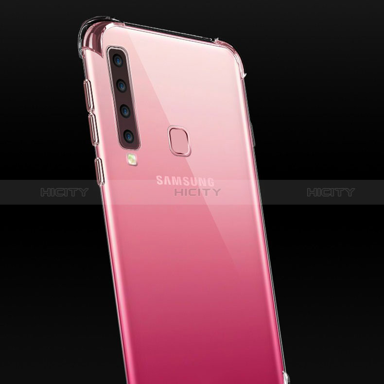 Custodia Silicone Trasparente Ultra Sottile Morbida T06 per Samsung Galaxy A9 (2018) A920 Chiaro