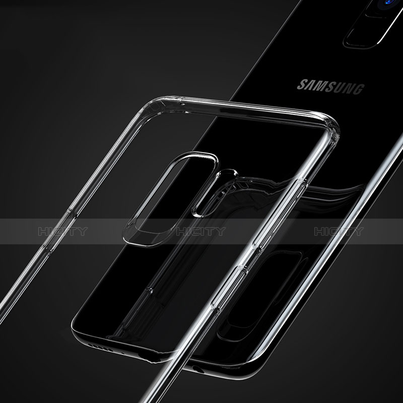 Custodia Silicone Trasparente Ultra Sottile Morbida T06 per Samsung Galaxy S9 Chiaro