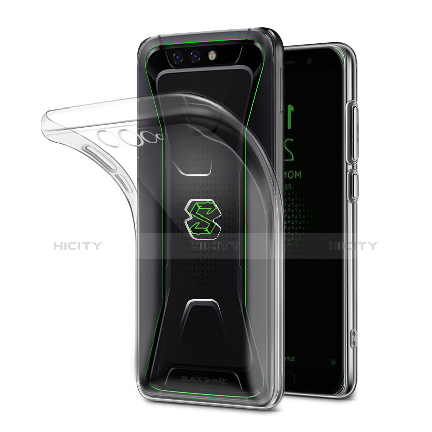 Custodia Silicone Trasparente Ultra Sottile Morbida T06 per Xiaomi Black Shark Chiaro