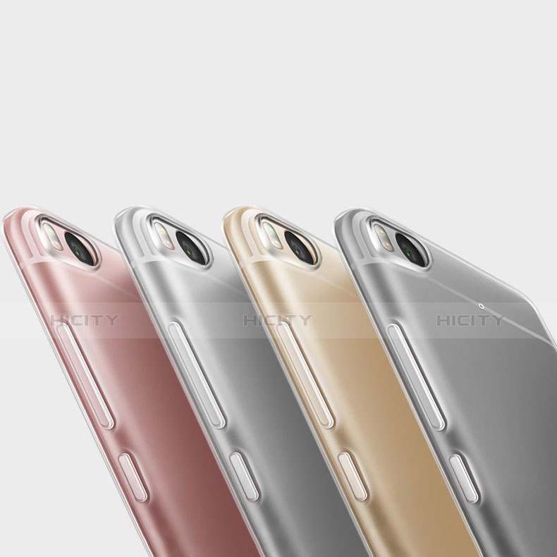 Custodia Silicone Trasparente Ultra Sottile Morbida T06 per Xiaomi Mi 5S 4G Chiaro