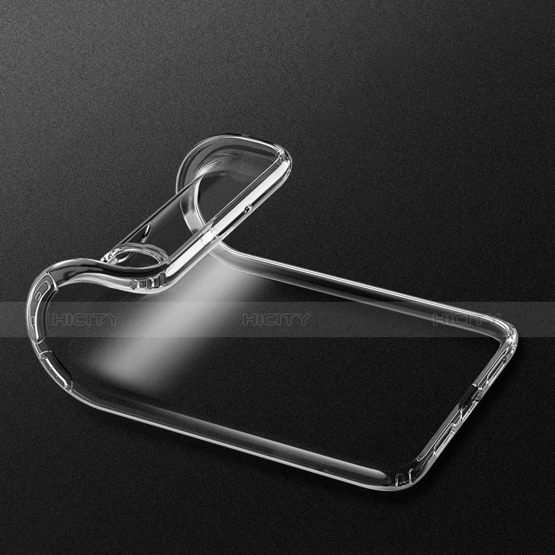 Custodia Silicone Trasparente Ultra Sottile Morbida T06 per Xiaomi Mi 8 Chiaro