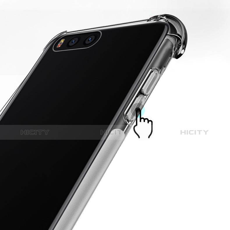 Custodia Silicone Trasparente Ultra Sottile Morbida T06 per Xiaomi Mi Note 3 Chiaro