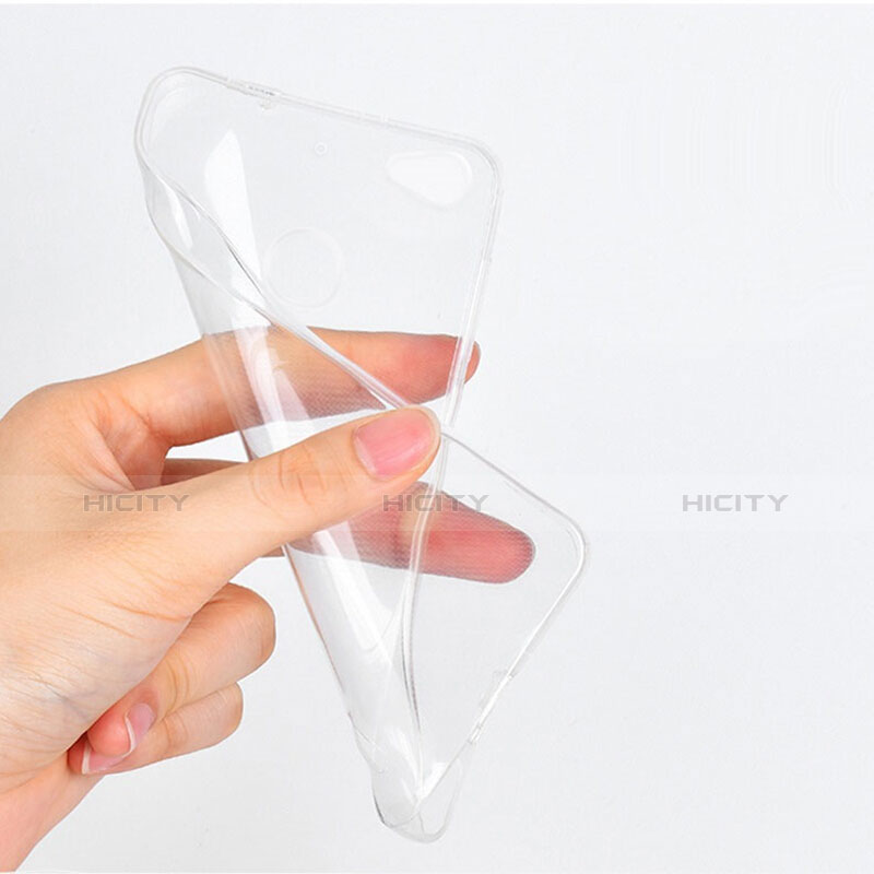Custodia Silicone Trasparente Ultra Sottile Morbida T06 per Xiaomi Redmi Y1 Chiaro