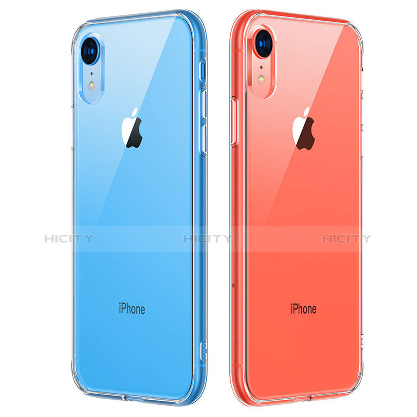 Custodia Silicone Trasparente Ultra Sottile Morbida T07 per Apple iPhone XR Chiaro