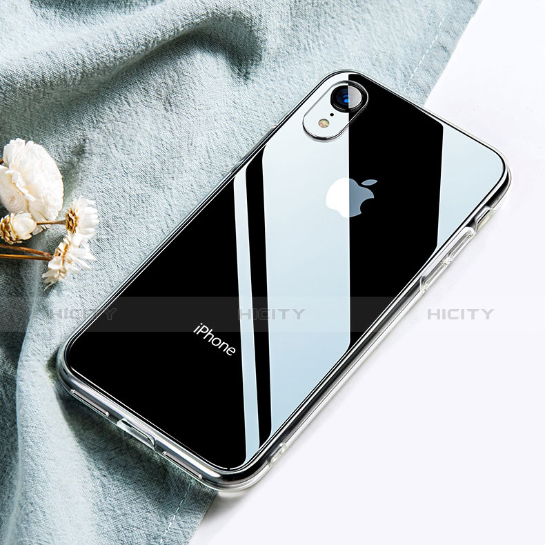 Custodia Silicone Trasparente Ultra Sottile Morbida T07 per Apple iPhone XR Chiaro