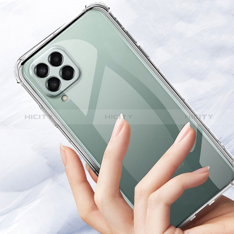 Custodia Silicone Trasparente Ultra Sottile Morbida T07 per Samsung Galaxy A42 5G Chiaro