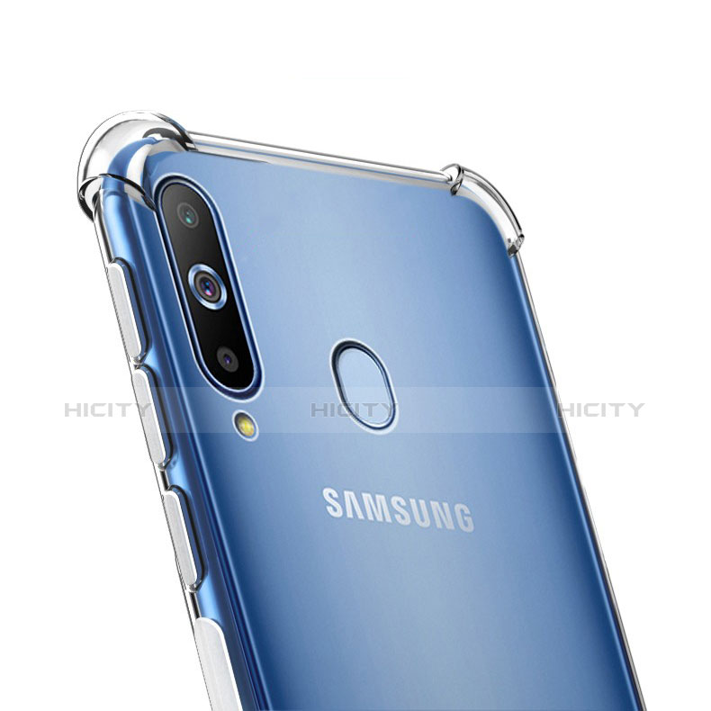 Custodia Silicone Trasparente Ultra Sottile Morbida T07 per Samsung Galaxy A8s SM-G8870 Chiaro