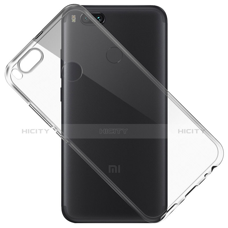 Custodia Silicone Trasparente Ultra Sottile Morbida T07 per Xiaomi Mi 5X Chiaro