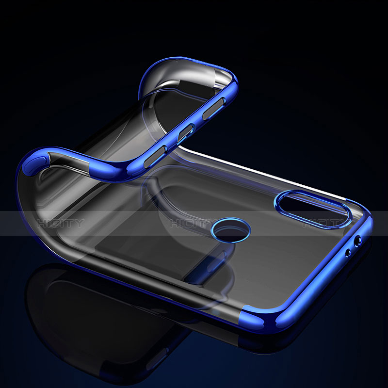 Custodia Silicone Trasparente Ultra Sottile Morbida T07 per Xiaomi Mi 6X Blu