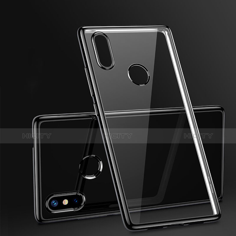 Custodia Silicone Trasparente Ultra Sottile Morbida T07 per Xiaomi Mi 8 SE Nero