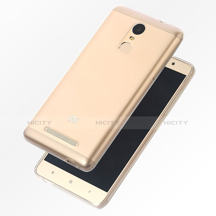 Custodia Silicone Trasparente Ultra Sottile Morbida T07 per Xiaomi Redmi Note 4X Chiaro