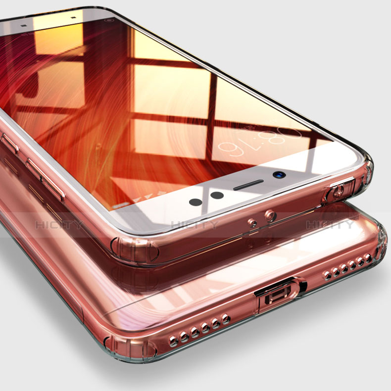 Custodia Silicone Trasparente Ultra Sottile Morbida T07 per Xiaomi Redmi Note 5A High Edition Chiaro