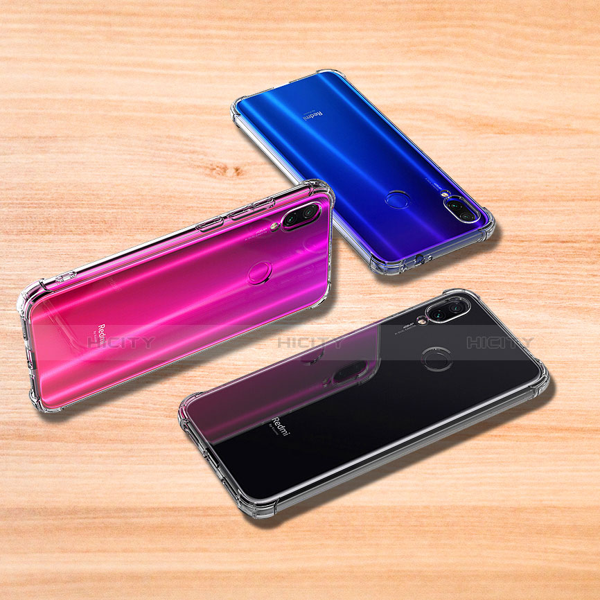 Custodia Silicone Trasparente Ultra Sottile Morbida T07 per Xiaomi Redmi Note 7 Pro Chiaro