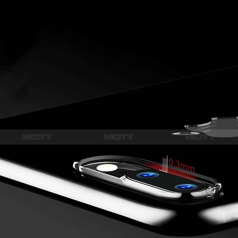 Custodia Silicone Trasparente Ultra Sottile Morbida T08 per Apple iPhone 8 Plus Chiaro
