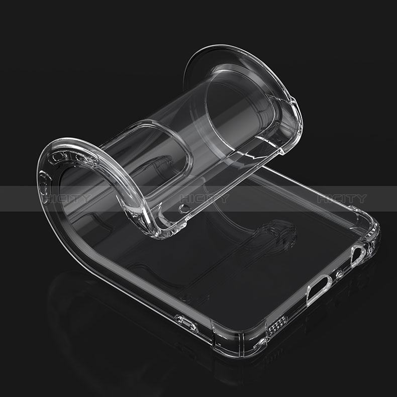 Custodia Silicone Trasparente Ultra Sottile Morbida T08 per Samsung Galaxy A52s 5G Chiaro