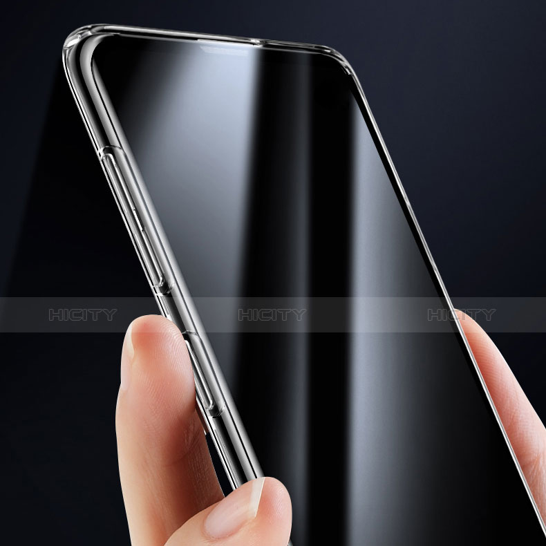 Custodia Silicone Trasparente Ultra Sottile Morbida T08 per Samsung Galaxy S10 Chiaro