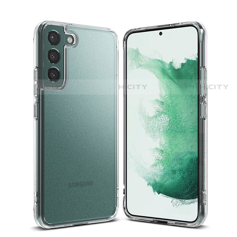 Custodia Silicone Trasparente Ultra Sottile Morbida T08 per Samsung Galaxy S21 FE 5G Chiaro