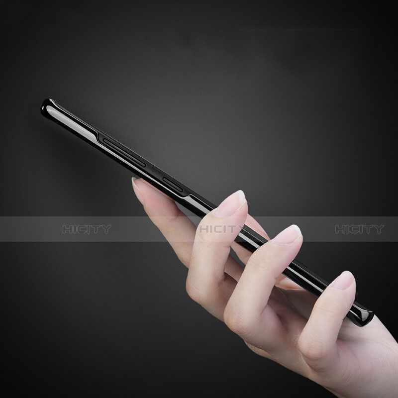Custodia Silicone Trasparente Ultra Sottile Morbida T08 per Samsung Galaxy S8 Argento