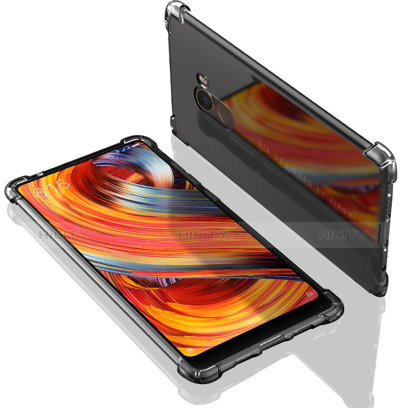 Custodia Silicone Trasparente Ultra Sottile Morbida T08 per Xiaomi Mi Mix Evo Chiaro