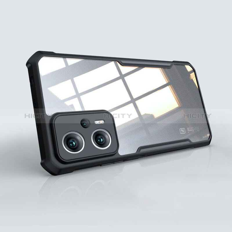 Custodia Silicone Trasparente Ultra Sottile Morbida T08 per Xiaomi Poco X4 GT 5G Nero