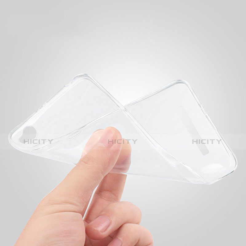 Custodia Silicone Trasparente Ultra Sottile Morbida T08 per Xiaomi Redmi 4A Chiaro