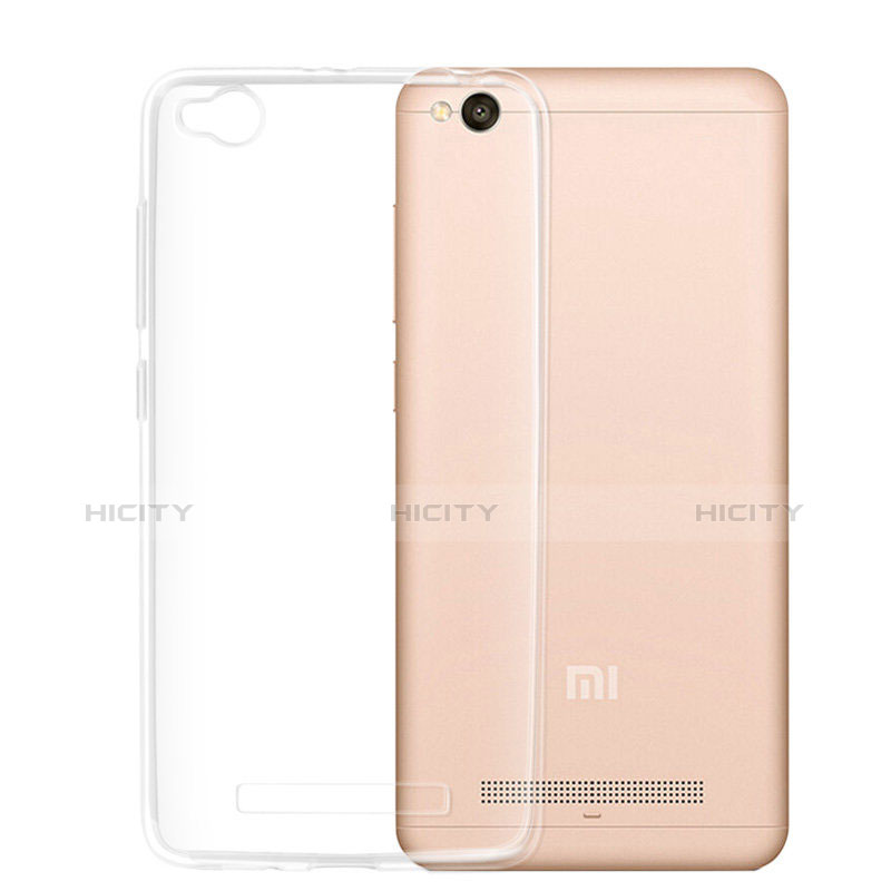 Custodia Silicone Trasparente Ultra Sottile Morbida T08 per Xiaomi Redmi 4A Chiaro