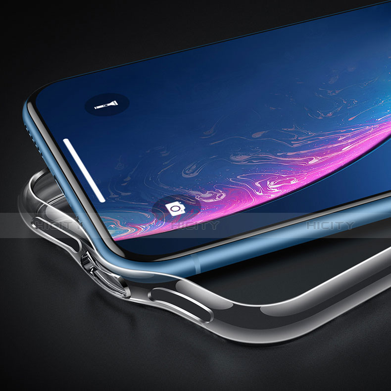 Custodia Silicone Trasparente Ultra Sottile Morbida T09 per Apple iPhone XR Chiaro