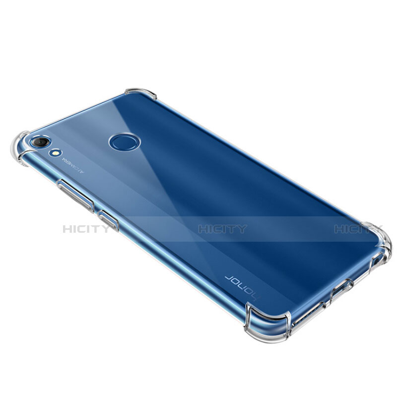 Custodia Silicone Trasparente Ultra Sottile Morbida T09 per Huawei Y6 (2019) Chiaro