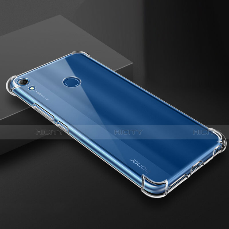 Custodia Silicone Trasparente Ultra Sottile Morbida T09 per Huawei Y6 (2019) Chiaro