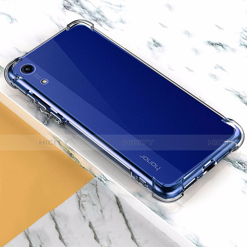 Custodia Silicone Trasparente Ultra Sottile Morbida T09 per Huawei Y6 (2019) Chiaro