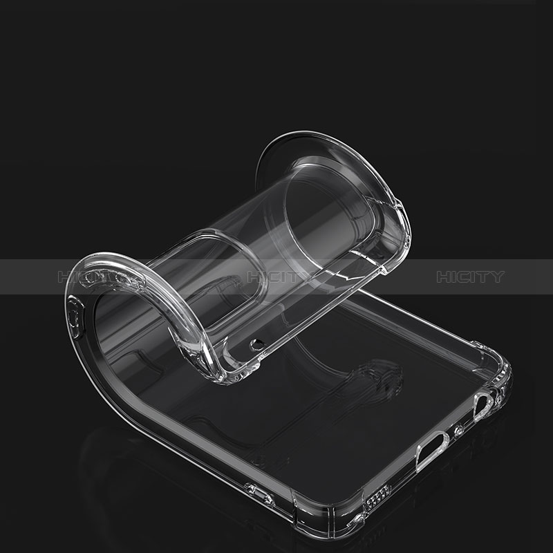 Custodia Silicone Trasparente Ultra Sottile Morbida T09 per Samsung Galaxy A52s 5G Chiaro