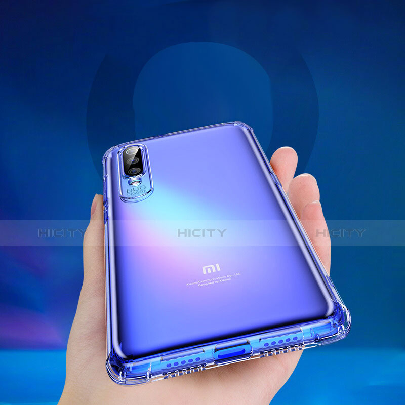 Custodia Silicone Trasparente Ultra Sottile Morbida T09 per Xiaomi Mi 9 Pro 5G Chiaro