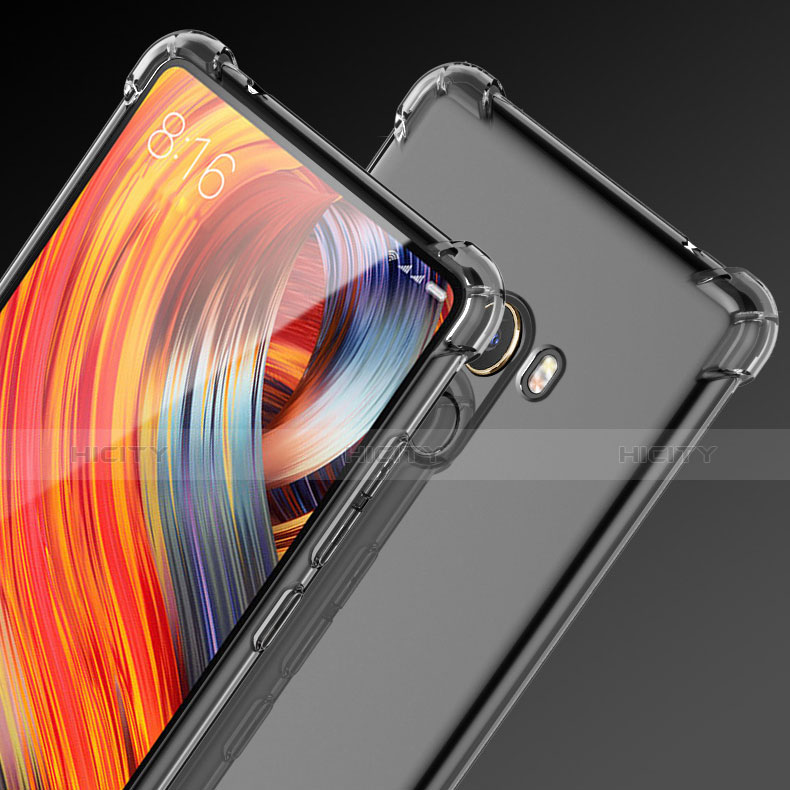 Custodia Silicone Trasparente Ultra Sottile Morbida T09 per Xiaomi Mi Mix Evo Chiaro