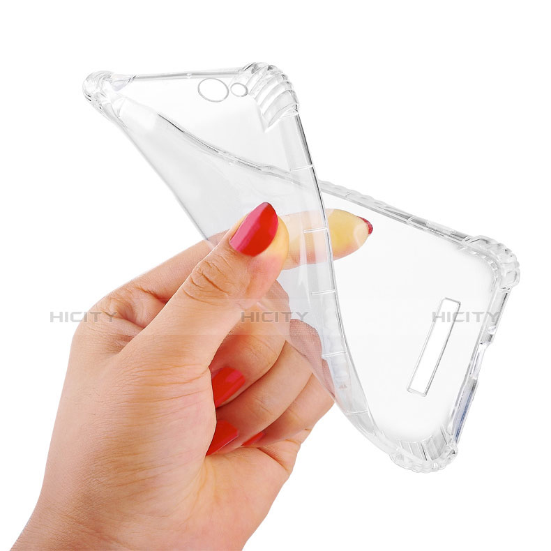 Custodia Silicone Trasparente Ultra Sottile Morbida T09 per Xiaomi Redmi 4A Chiaro