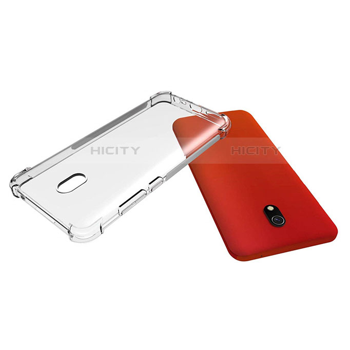 Custodia Silicone Trasparente Ultra Sottile Morbida T09 per Xiaomi Redmi 8A Chiaro