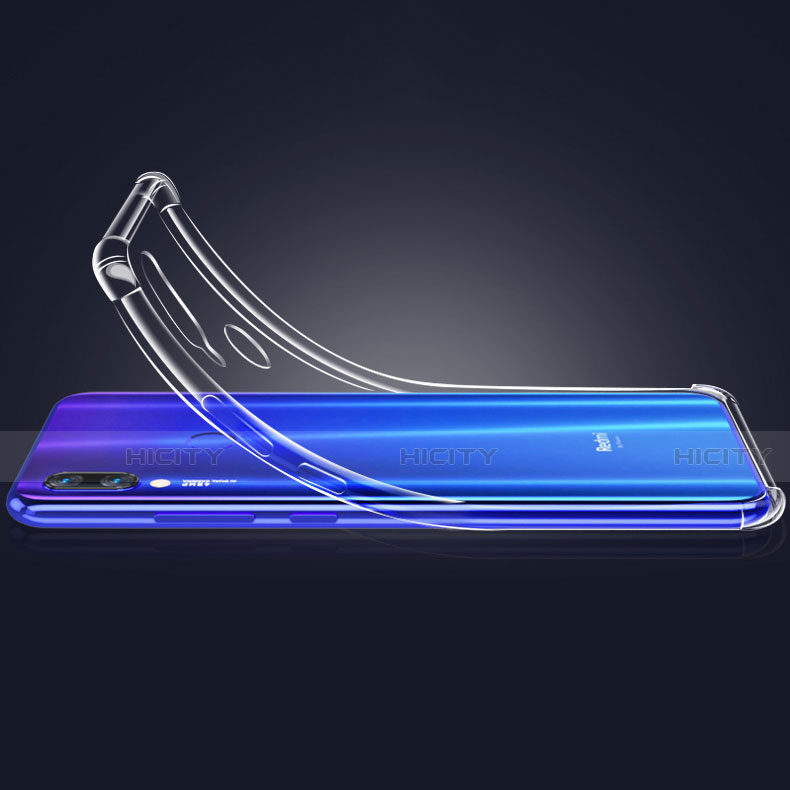 Custodia Silicone Trasparente Ultra Sottile Morbida T09 per Xiaomi Redmi Note 7 Pro Chiaro