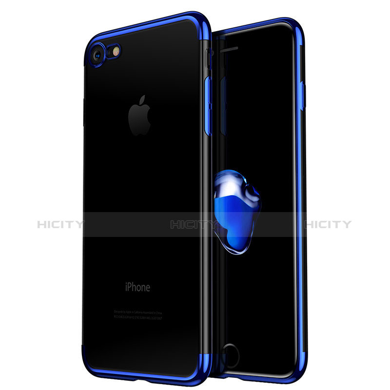 Custodia Silicone Trasparente Ultra Sottile Morbida T10 per Apple iPhone 6 Plus Chiaro