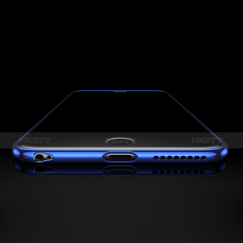 Custodia Silicone Trasparente Ultra Sottile Morbida T10 per Apple iPhone 6S Plus Chiaro